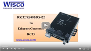 RC33: RS-232/RS-485/RS-422 To Ethernet 